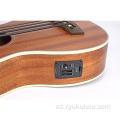 Venta al por mayor sin logotipo ukelele de caoba de 23 pulgadas sin marca fabricada en China